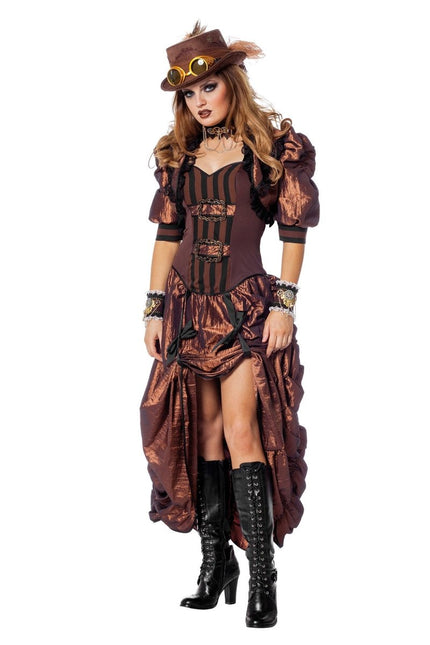 Steampunk Jurk Sexy van Wilbers & Wilbers koop je bij Partywinkel