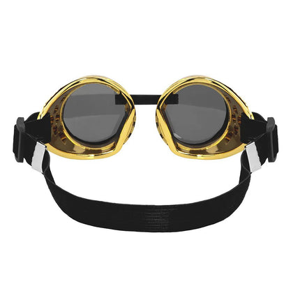 Steampunk Zonnebril Goud van Boland koop je bij Partywinkel
