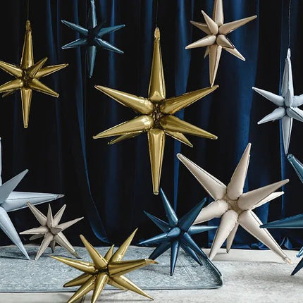 Ster Ballon Donkerblauw 70cm van Partydeco koop je bij Partywinkel