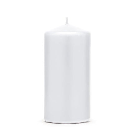 Stompkaars Wit 12cm 6st van Partydeco koop je bij Partywinkel