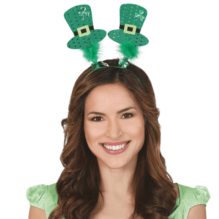 St.Patrick Haarband Groen van Fiestas Guirca koop je bij Partywinkel