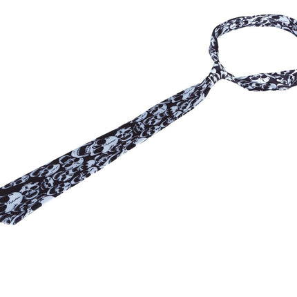 Stropdas Doodshoofden van Fiestas Guirca koop je bij Partywinkel