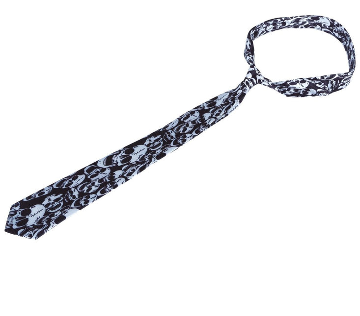 Stropdas Doodshoofden van Fiestas Guirca koop je bij Partywinkel