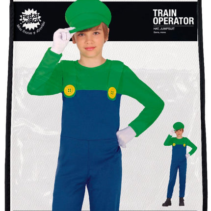 Super Mario Kostuum Jongen Luigi van Fiestas Guirca koop je bij Partywinkel