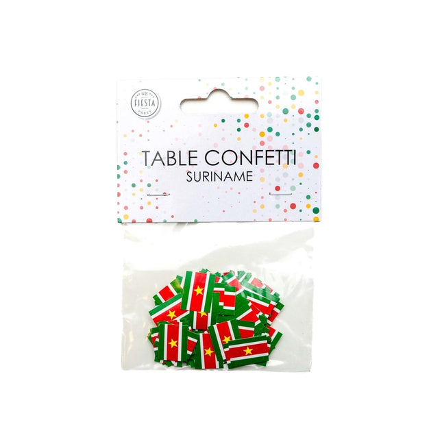Suriname Tafelconfetti Papier 150st van WeFiesta koop je bij Partywinkel