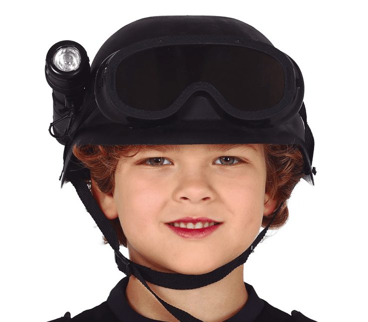 Swat Helm Zaklamp Kind van Fiestas Guirca koop je bij Partywinkel