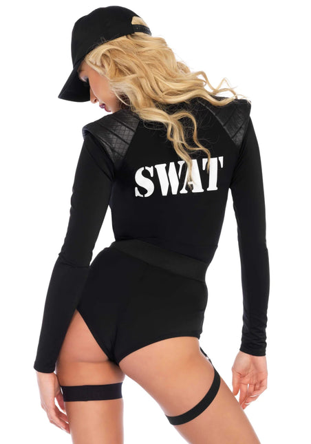 Swat Pak Dames Bodysuit Leg Avenue van Leg Avenue koop je bij Partywinkel