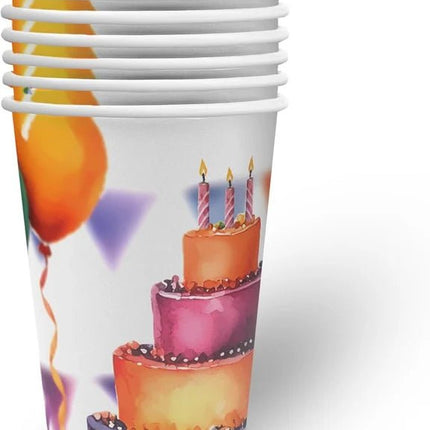 Taart Bekers 250ml van VDV Benefit koop je bij Partywinkel