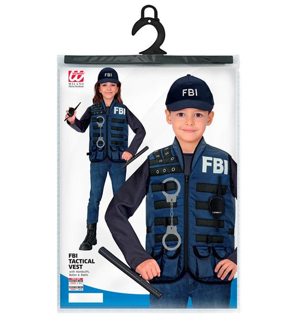 TACTISCH FBI VEST van Widmann koop je bij Partywinkel