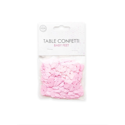 Tafelconfetti Baby Voeten Roze van WeFiesta koop je bij Partywinkel