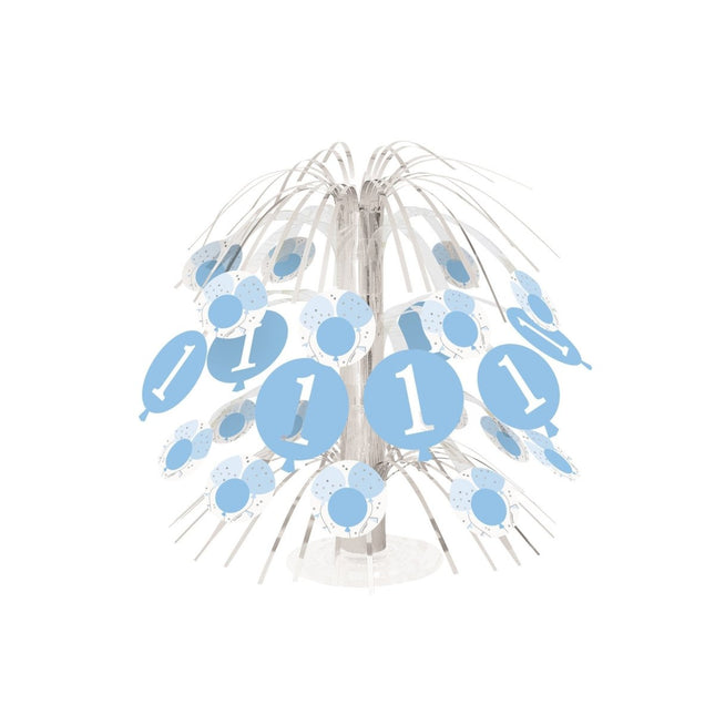 Tafeldecoratie 1 Jaar Blauw 21cm van Unique koop je bij Partywinkel