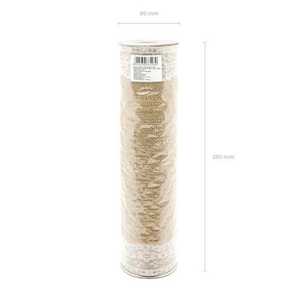 Tafelloper Jute 2,75m van Partydeco koop je bij Partywinkel