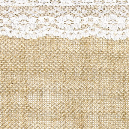 Tafelloper Jute 2,75m van Partydeco koop je bij Partywinkel