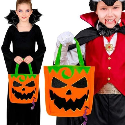 TAS TRICK OR TREAT POMPOEN van Widmann koop je bij Partywinkel