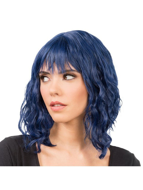 Tessa Pruik Blauw 35cm van CHAKS koop je bij Partywinkel