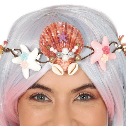 Tiara Schelp van Fiestas Guirca koop je bij Partywinkel