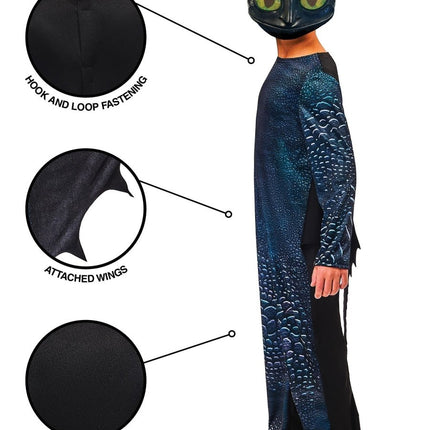 Toothless kostuum van Rubies koop je bij Partywinkel