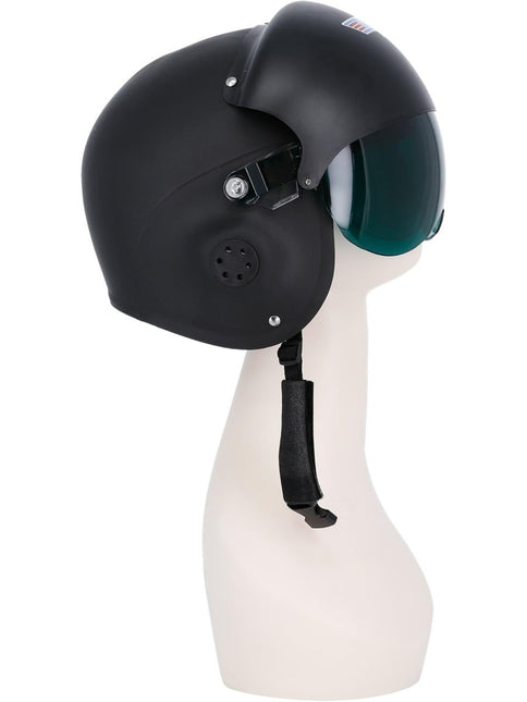 Top Gun Helm Zwart van Smiffys koop je bij Partywinkel