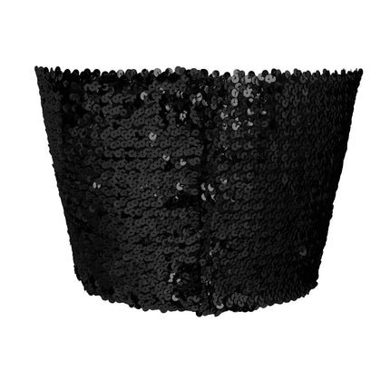 Top Sparkle zwart (M/L stretch) van Boland koop je bij Partywinkel
