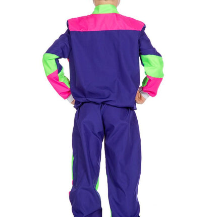 Trainingspak Jaren 80 Kind van Wilbers & Wilbers koop je bij Partywinkel