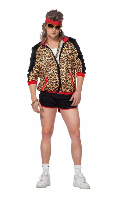 Trainingspak Panter Kort Heren van Wilbers & Wilbers koop je bij Partywinkel