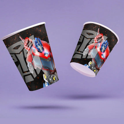Transformers-krus 250 ml, 8 stk.
