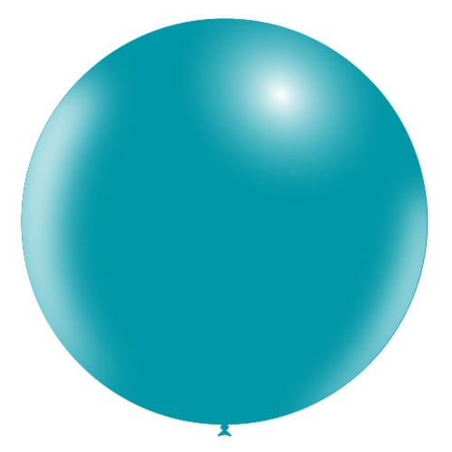 Turquoise Reuze Ballon XL 91cm van Balloonia koop je bij Partywinkel
