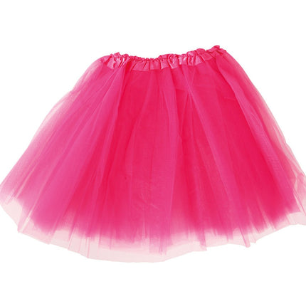 Tutu Neon Fuchsia 40cm van Fiestas Guirca koop je bij Partywinkel