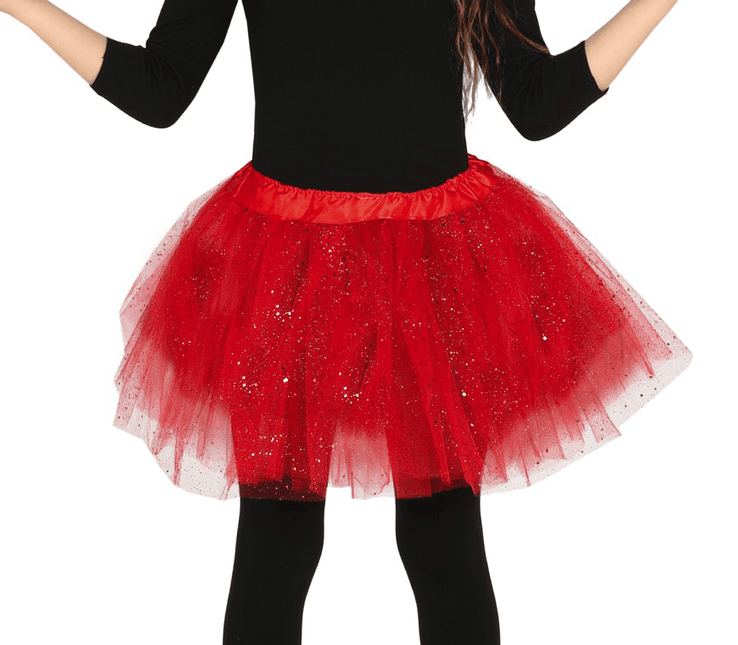 Tutu Rood Kind 31cm van Fiestas Guirca koop je bij Partywinkel