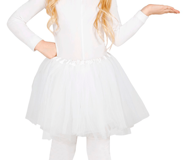 Tutu Wit Kind 31cm van Fiestas Guirca koop je bij Partywinkel