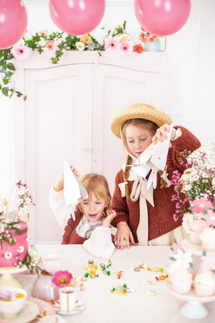 Uitdeelbox Konijn 26cm 6st van Partydeco koop je bij Partywinkel