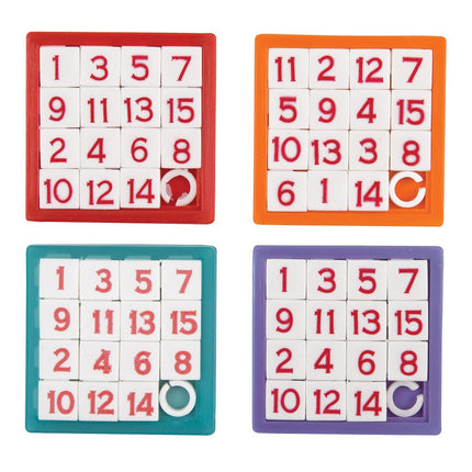 Uitdeelcadeautjes Getallen Puzzels 4st van Unique koop je bij Partywinkel