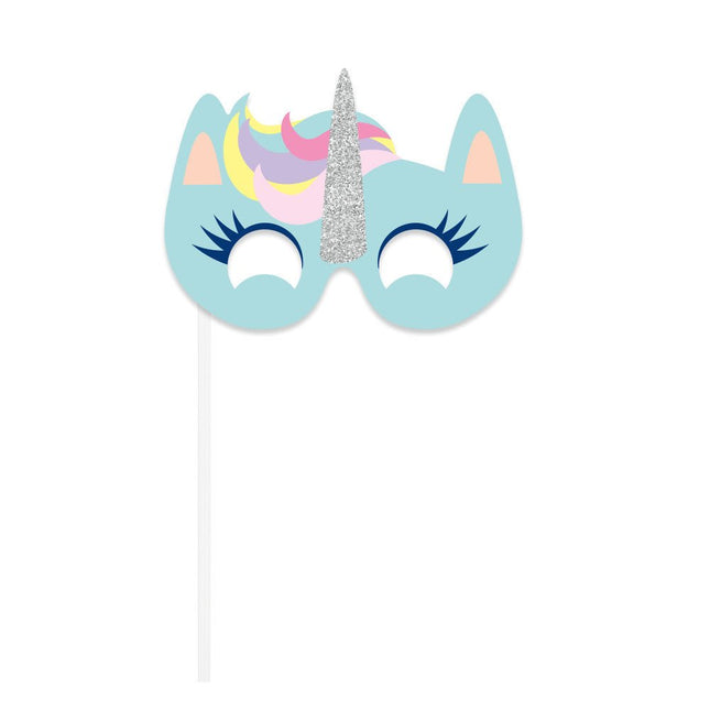 Unicorn Foto Props 10st van Unique koop je bij Partywinkel