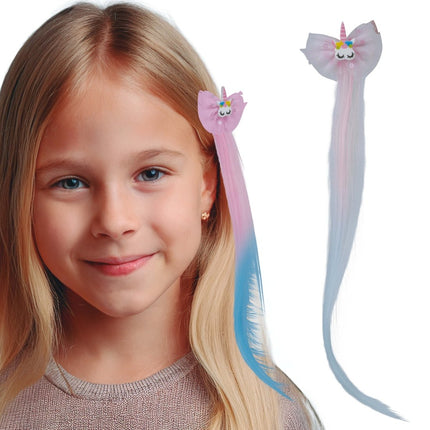 Unicorn Hair Extension 35cm van Fiestas Guirca koop je bij Partywinkel