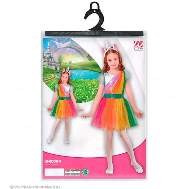Unicorn Jurk Meisje van Widmann koop je bij Partywinkel