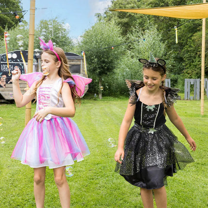 Unicorn Jurk Zwart Meisje van Boland koop je bij Partywinkel