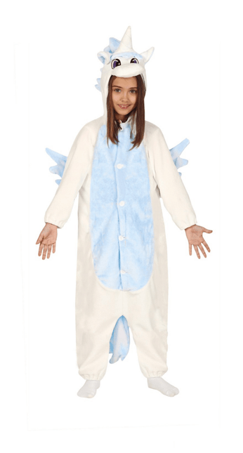 Unicorn Onesie Blauw Kind van Fiestas Guirca koop je bij Partywinkel