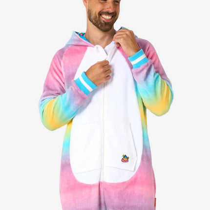 Unicorn Onesie Gekleurd van OppoSuits koop je bij Partywinkel