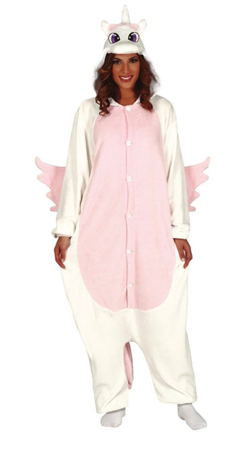 Unicorn Onesie Roze L van Fiestas Guirca koop je bij Partywinkel