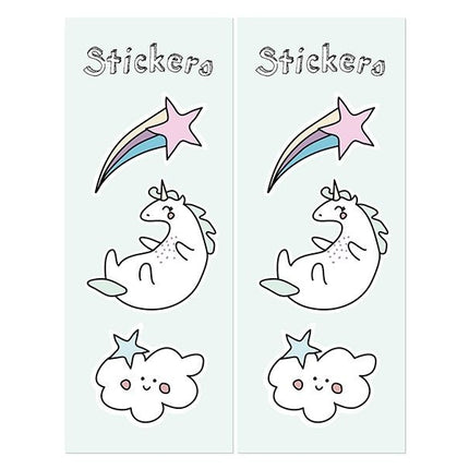 Unicorn Uitdeelzakjes Papier 18cm 6st van Partydeco koop je bij Partywinkel