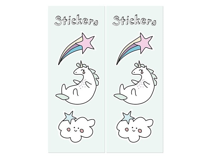 Unicorn Uitdeelzakjes Papier 18cm 6st van Partydeco koop je bij Partywinkel