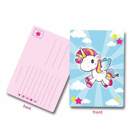Unicorn Uitnodigingen 6st van Folat koop je bij Partywinkel