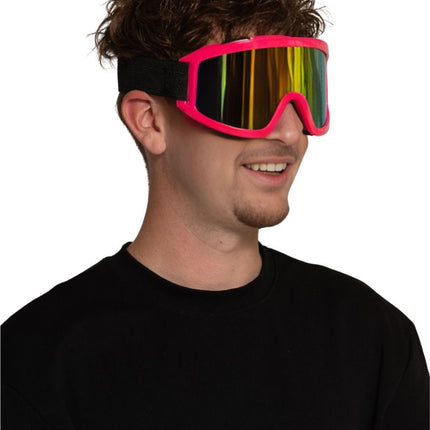 Skibriller Neon Pink