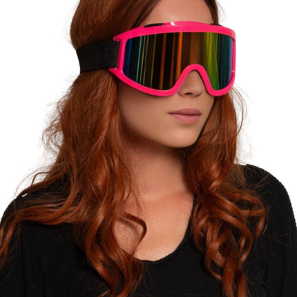Skibriller Neon Pink