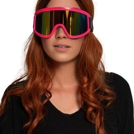 Skibriller Neon Pink
