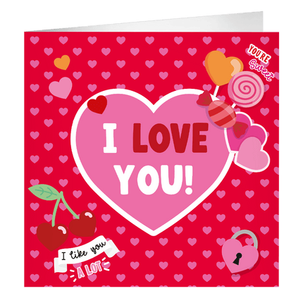 Valentijnsdag Wenskaart 23cm van Paper Dreams koop je bij Partywinkel