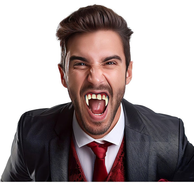 Vampier Tanden Bovengebit van Fiestas Guirca koop je bij Partywinkel