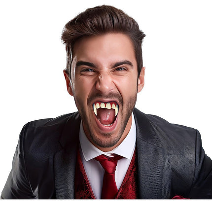 Vampier Tanden Bovengebit Thermoplastisch van Fiestas Guirca koop je bij Partywinkel