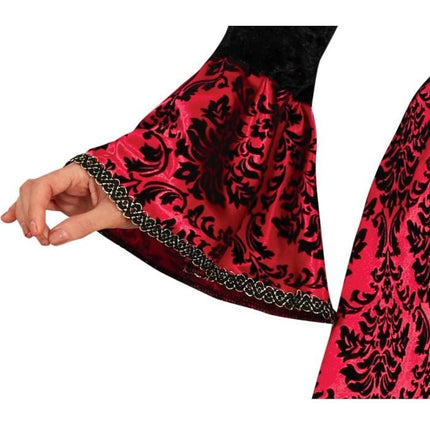 Vampieren Halloween jurk dames rood van Fiestas Guirca koop je bij Partywinkel