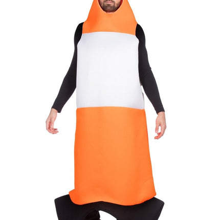 Verkeerskegel Kostuum Oranje van Wilbers & Wilbers koop je bij Partywinkel